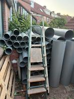 Grote hoeveelheid pvc buizen, Doe-het-zelf en Verbouw, Buizen en Afvoer, Ophalen, Pvc, Zo goed als nieuw, Rechte buis