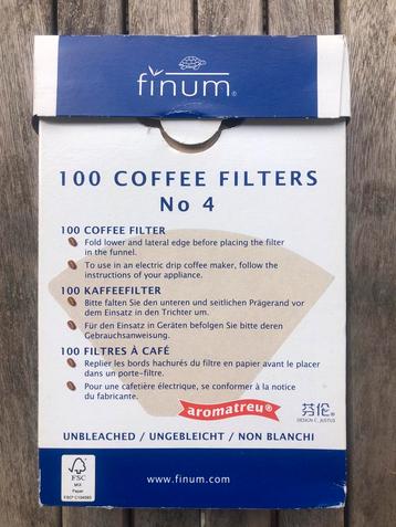 Coffee filters beschikbaar voor biedingen