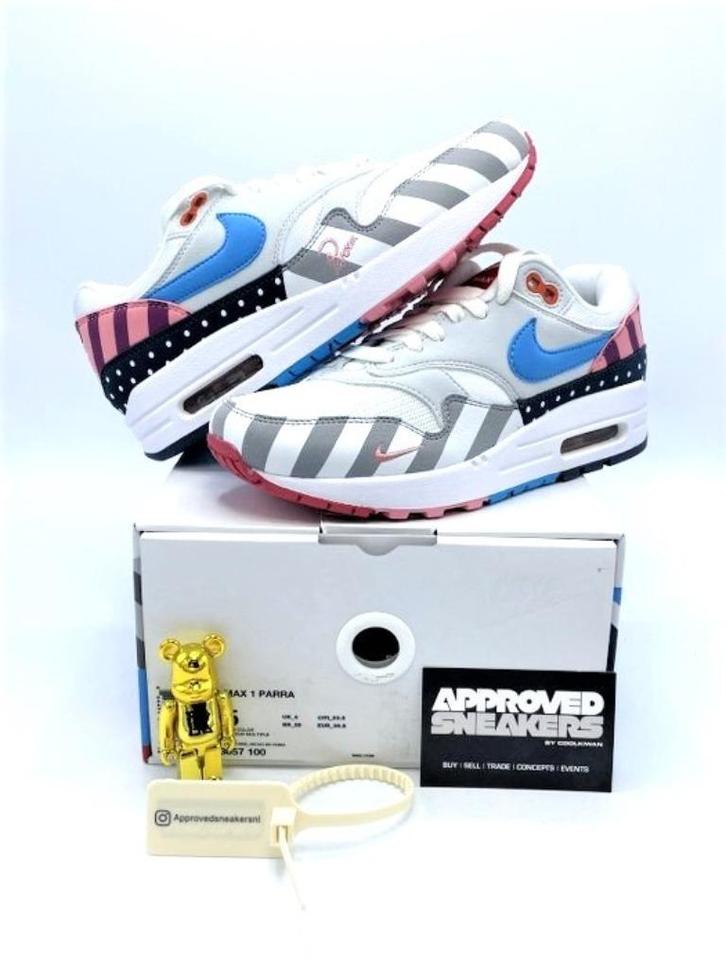 Nike Air Max 1 Parra (2018) AT3057-100 US4 36, Kleding | Dames, Schoenen, Nieuw, Sneakers of Gympen, Ophalen of Verzenden