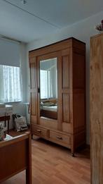 Mid-century linnenkast, Huis en Inrichting, Kasten | Kledingkasten, Ophalen, 100 tot 150 cm, Eikenhout, Zo goed als nieuw