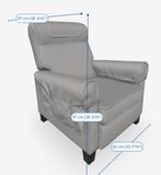 Verhuizing - IKEA MUREN relaxstoel– nette staat–snel ophalen, Ophalen, Gebruikt, Metaal, 75 tot 100 cm