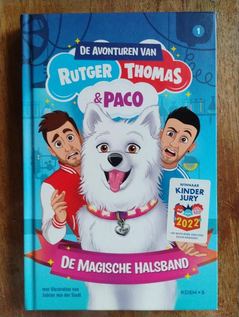 Rutger, Thomas & Paco - De Magische Halsband, Kosmos, Fictie algemeen, Ophalen of Verzenden, Zo goed als nieuw