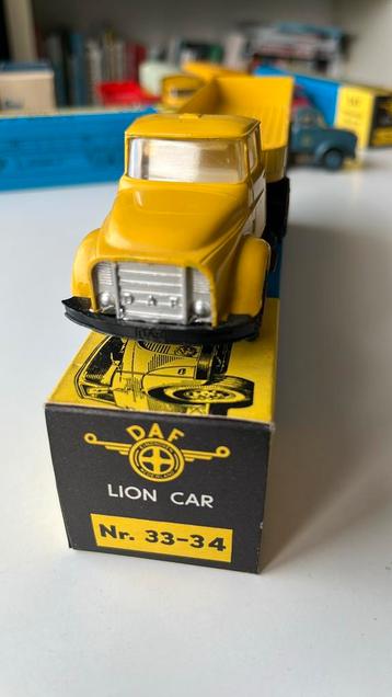 Super mooie Lion Car Torpedo trekker-oplegger nr.33-34 m/b beschikbaar voor biedingen