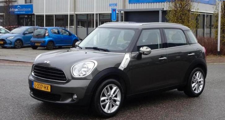 Mini Countryman 1.6 ONE 2011 Grijs, Auto's, Mini, Particulier, Countryman, Airbags, Airconditioning, Bluetooth, Boordcomputer
