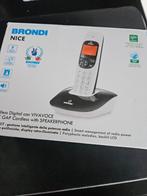 Brondi Nice DECT-telefoon nummerherkenning Zwart/ Wit nieuw., Ophalen of Verzenden, Nieuw, 1 handset