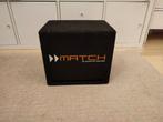 Audiotec Fischer Match PP 7E-D compacte subwoofer, Ophalen of Verzenden, Zo goed als nieuw