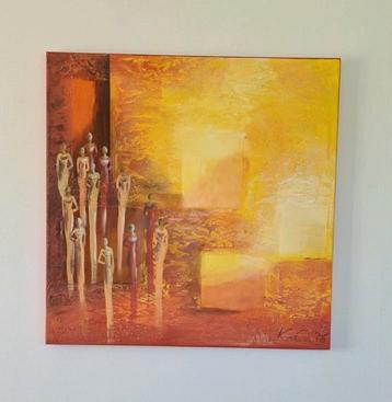 Koga spiritueel schilderij  beschikbaar voor biedingen