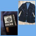 Niedieck prachtig blauw velours jasje mt 38 in nieuwstaat., Ophalen of Verzenden, Zo goed als nieuw, Maat 38/40 (M), Blauw