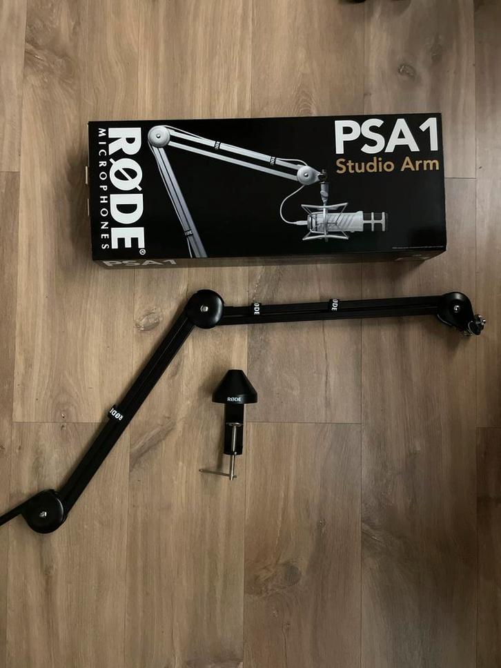 Rode PSA1 Studio Arm - Microfoonarm, Muziek en Instrumenten, Microfoons, Zo goed als nieuw, Studiomicrofoon, Ophalen
