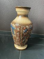 Vloervaas met lampvoorbereiding 45 cm West Germany, Antiek en Kunst, Ophalen