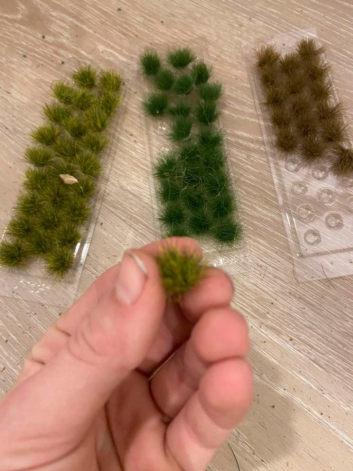 Miniatuur boompjes, gras en struikjes, Hobby en Vrije tijd, Modeltreinen | N-Spoor, Nieuw, Natuur, Gelijkstroom, Overige merken