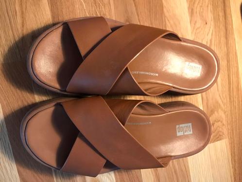 Leren Fitflop zomerschoen maat 38, Kleding | Dames, Schoenen, Zo goed als nieuw, Ophalen of Verzenden