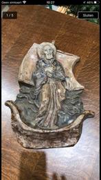 Antieke muurhanger van een Christus figuur., Ophalen of Verzenden