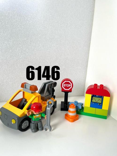 Lego DUPLO 6146 -  Sleepwagen, Kinderen en Baby's, Speelgoed | Duplo en Lego, Gebruikt, Duplo, Ophalen of Verzenden