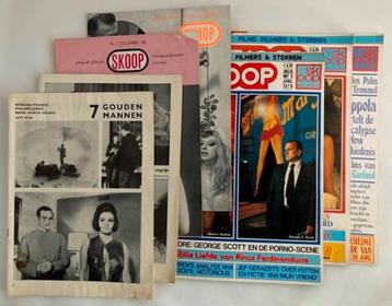 Skoop. Films, filmers en sterren - 7 losse nummers 1966/1979 beschikbaar voor biedingen