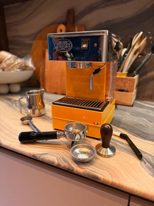 Quick Mill 820 Espressomachine Koffiezetapparaat, Witgoed en Apparatuur, Koffiezetapparaten, Zo goed als nieuw, Gemalen koffie