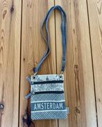 Robin Ruth - Paspoort tas / schoudertas - Canvas Amsterdam, Ophalen of Verzenden, Nieuw, Grijs