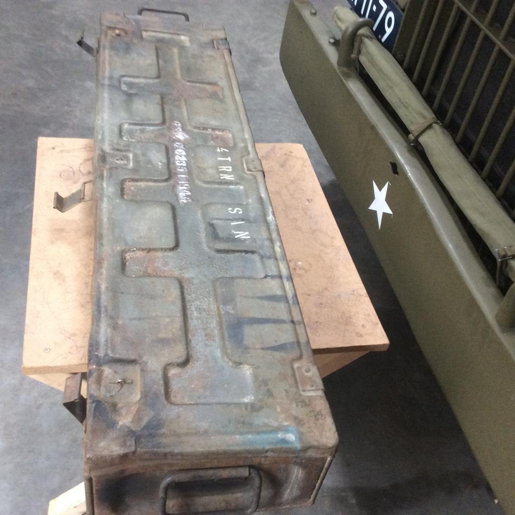 Munitiebox, Verzamelen, Militaria | Tweede Wereldoorlog, Ophalen, Landmacht, Nederland, Kist of Geocache