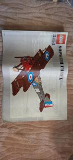 Lego vliegtuig Sopwith Camel, verlaagd in prijs, Ophalen of Verzenden, Zo goed als nieuw, 1:72 tot 1:144, Overige merken