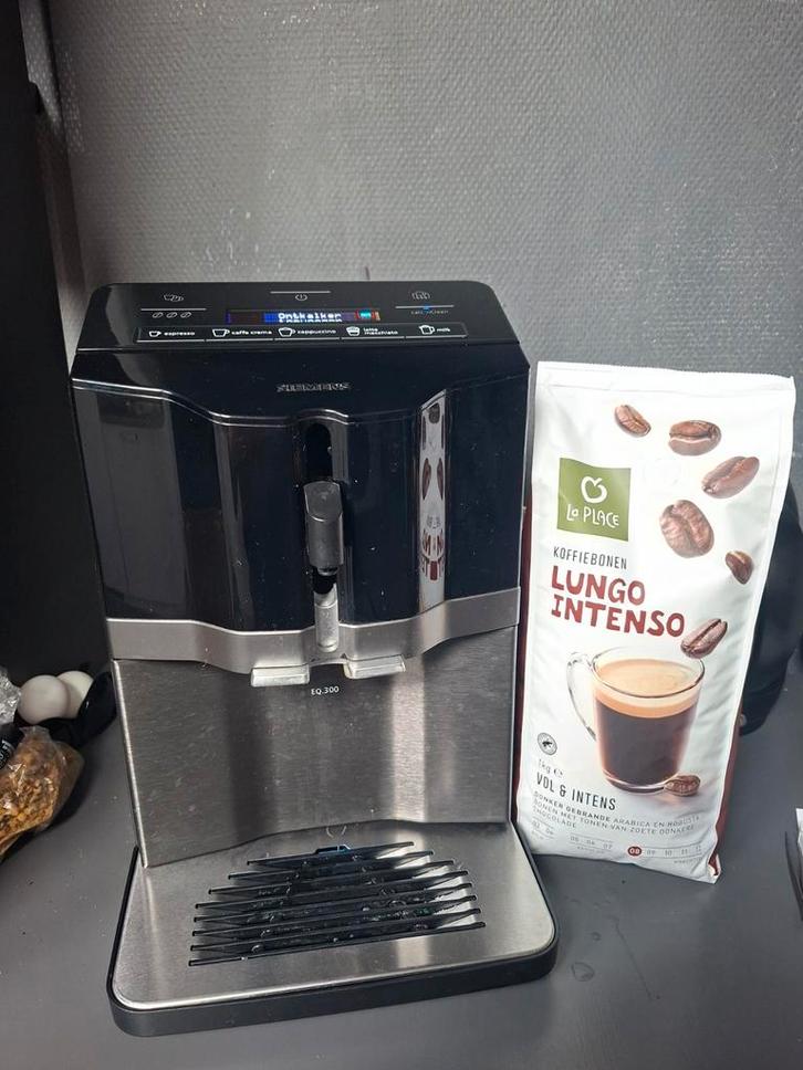 Siemens EQ300 Koffiemachine - Schoon & Werkend!, Witgoed en Apparatuur, Koffiezetapparaten, Ophalen