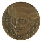 PENNING 1969 Joop Hekman : Vijfde Eeuwfeest Erasmus, Verzenden, Brons, Nederland