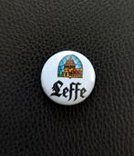 Leffe Biermerk Button Speld Pin - Blauw, Geel, Rood, Ophalen of Verzenden, Nieuw, Overige typen, Leffe