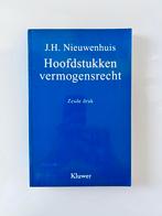 J.H. Nieuwenhuis - Hoofdstukken vermogensrecht, Boeken, Ophalen, Zo goed als nieuw, J.H. Nieuwenhuis