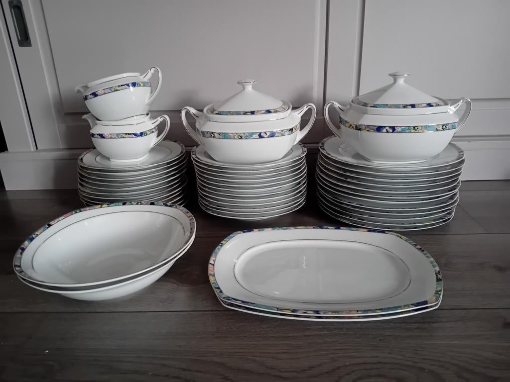 Seltmann Weiden Bavaria  44-delig servies uit de 80'er Jr., Ophalen of Verzenden, Zo goed als nieuw, Overige stijlen, Porselein