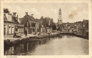 Oldeboorn. - dorpsgezicht - 1932 gelopen beschikbaar voor biedingen