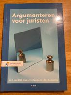 Argumenteren voor juristen, Boeken, Studieboeken en Cursussen, Zo goed als nieuw, Noordhoff Uitgevers, Beta, HBO