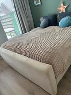 Elektrische boxspring 180x200 + topmatras en hockers, Huis en Inrichting, Slaapkamer | Boxsprings, Tweepersoons, Ophalen of Verzenden