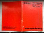 Kreidler Florett originele Montageanleitung ROT (Rood), Ophalen of Verzenden, Zo goed als nieuw