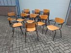 Vintage / Retro Ahrend buizenframe armstoel stoelen . Zie,, Huis en Inrichting, Ophalen, Zo goed als nieuw, Metaal