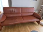 Leolux (Felizia) twee banken 210 +185 cm samen voor:, Ophalen, 150 tot 200 cm, Leer, Zo goed als nieuw