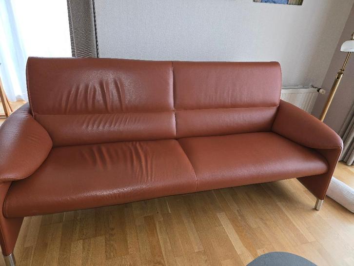 Leolux (Felizia) twee banken 210 +185 cm samen voor:, Huis en Inrichting, Banken | Bankstellen, Zo goed als nieuw, Vierpersoons of meer