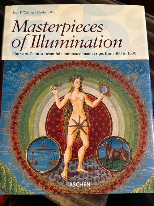 Masterpieces of illumination manuscripts from 400 to 1600, Boeken, Kunst en Cultuur | Beeldend, Zo goed als nieuw, Ophalen of Verzenden