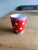Oilily mokjes rood, Ophalen of Verzenden, Zo goed als nieuw, Overige stijlen, Kop(pen) en/of Schotel(s)