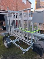 Complete steigerkar, Doe-het-zelf en Verbouw, Steigers, Ophalen of Verzenden, Zo goed als nieuw, Rolsteiger of Kamersteiger, 5 meter of hoger