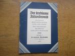 Der strebsame akkordeonist band 1- voor accordeon, Muziek en Instrumenten, Gebruikt, Klassiek, Les of Cursus, Ophalen of Verzenden