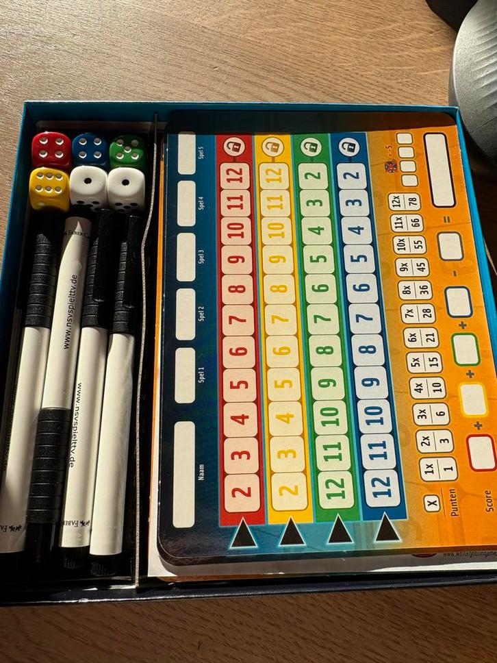 Qwixx Deluxe - Nieuw in verpakking!, Hobby en Vrije tijd, Gezelschapsspellen | Bordspellen, Nieuw, Ophalen of Verzenden