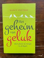 Nancy Peeters Het geheim van geluk 2015 nieuw, Nancy Peeters, Meditatie of Yoga, Nieuw, Ophalen of Verzenden