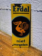 Emaille reclamebord deurpostje Erdal ‘niet vergeten’, Verzamelen, Merken en Reclamevoorwerpen, Ophalen of Verzenden, Zo goed als nieuw