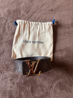 Louis Vuitton LV Initiales Monogram Riem 110cm, Echt leder, Tailleriem, Ophalen of Verzenden, Zo goed als nieuw