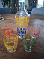Vintage Borrelset Karaf & Glaasjes, Antiek en Kunst, Ophalen of Verzenden