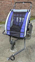 te koop SAMAX fietskar en buggy 2in1 in super nette staat, Ophalen, Gebruikt, Vering, Kinderkar
