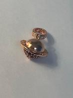 Pandora Rosé Saturnus Bedel, Verzenden, Zo goed als nieuw, Overige materialen, Met strass