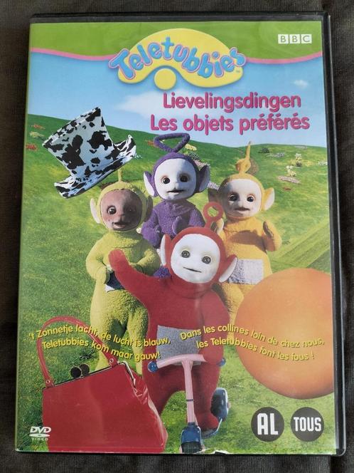 Teletubbies - Lievelingsdingen, Cd's en Dvd's, Dvd's | Kinderen en Jeugd, Zo goed als nieuw, Tv fictie, Alle leeftijden, Ophalen of Verzenden