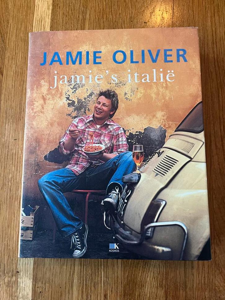 Jamie's Italië - Jamie Oliver Kookboek, Boeken, Kookboeken, Gelezen, Overige typen, Italië, Gezond koken, Ophalen of Verzenden