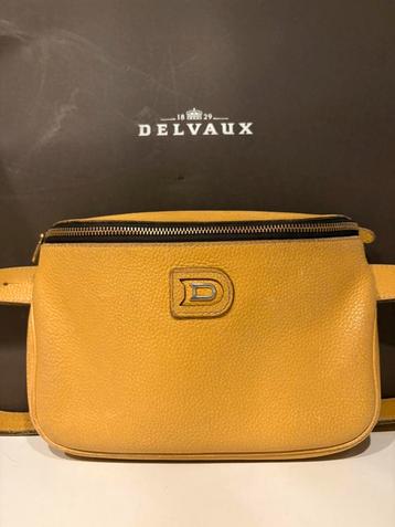DELVAUX EVASION tasje in koolzaad geel beschikbaar voor biedingen