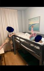 Halfhoogslaper Antraciet - Gebruikt, Huis en Inrichting, Ophalen, Gebruikt, 90 cm, Eenpersoons